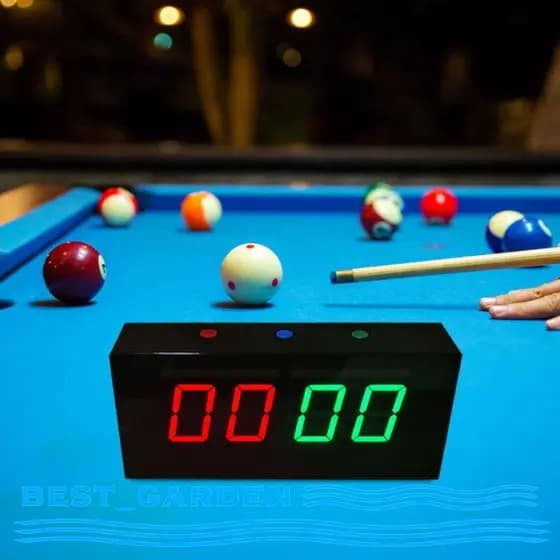 [Best_garden] Placar Digital Eletrônico Portátil Leve Para Basquete Multifuncional Score Keeper Alimentado Por USB 8.46