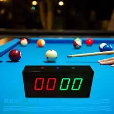 [Best_garden] Placar Digital Eletrônico Portátil Leve Para Basquete Multifuncional Score Keeper Alimentado Por USB 8.46