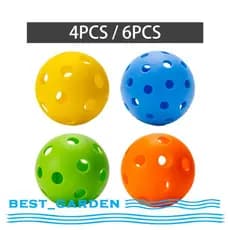 [Best_garden] Bola De Pickleball Bolas Internas 26 Furos Oca Perfurada De Precisão Estrutura TPE Acessórios De Torneio C