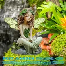 [Best_garden] Decoração De Estaca De Jardim De Fadas Borboleta Boêmia Leve 2D Fada Plana Para Vasos De Quintal Plantas C