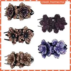 [Creat_home] Grampo De Cabelo Feminino Decorativo Bico De Pato Para Cabelos Longos , Finos E Grossos