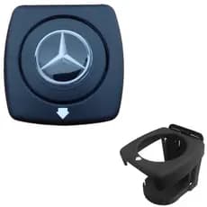 Porta Copos e Latas Logo Mercedes Com Parafusos Carro Van Térmico