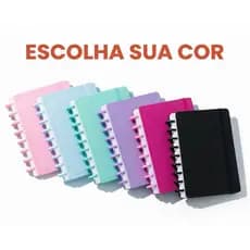 Caderno tipo Inteligente Personalizado  A5/B5 Capa Dura 80 Folhas Pautadas Escolar Planner Diário