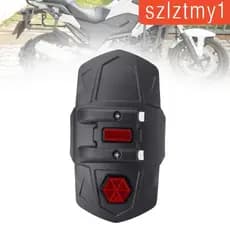 Fender [Szlztmy1] Acessórios Universais Para Pára-Lamas Estendidos Motocicleta 33x20cm Protetor Contra Respingos De Pneu
