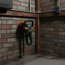 Suporte De Ferramenta De Parede Laranja Elétrica Armazenamento De Metal Resistente Alta Capacidade De Carga