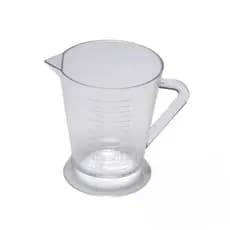 Caneca Graduada 150ml Copo Medidor Dosador para Tintura, Química transparente Medida Exata