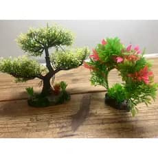 kit Bonsai+ planta artificial linda decoração
