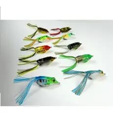 10 Isca Artificial Sapo Frog Anti Enrosco Traíra Tucunaré