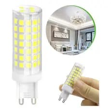 Kit 2 Lâmpadas Led Halopim G9 Lustres 15w Extra Forte