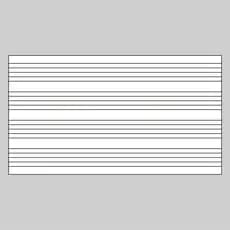Adesivo Quadro Branco Pautado Pauta Musical 120 X 64 Cm