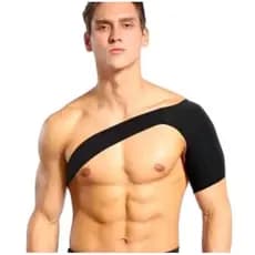Ombreira Protetor Suporte de Ombro e Clavícula Neoprene Treino Academia Lesões