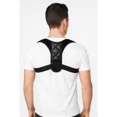 Corretor Postural Ajustável Velcro Veste do P-GG Ajusta e Corrige Coluna Costas Postura