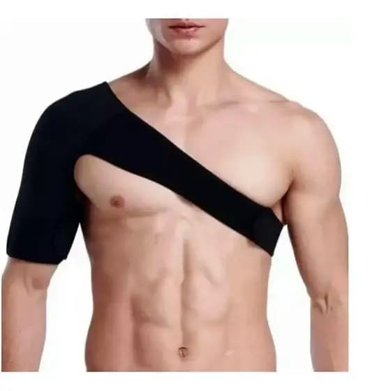 Ombreira Protetor Suporte de Ombro e Clavícula Neoprene Treino Academia Lesões