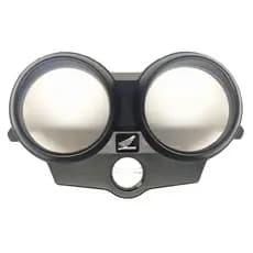 Carcaça Superior Painel Moto Honda CG Fan 125 Tampa Preta Com Lente Orbital 2005 2006 2007 2008 2009 2010 2011 2012 2013