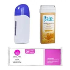 Escolha Kits Depilçao Aquecedor Roll On Ceras Folhas Cutemax Depilador Elétrico Depilação