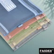 Saco Transparente De Armazenamento De Malha De Documentos Exame De Classificação Do Livro-Texto Arquivo A4 Material De Papelaria Para Estudantes