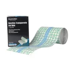Curativo Filme Rolo Transparente 10cm x 10m Black Med