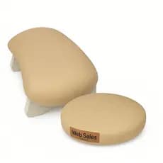 Apoio Suporte De Braço Mão para Manicure Semi-curvo 10cm Altura + Apoio de Cotovelo Sofisticado - Web Sales Nails