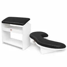 Apoio de Mão Braço Para Manicure Delta + Apoio de Pé SPA Pedicure Podóloga