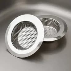 Ralo Protetor De Pia Aço Inox Pequeno 5,4cm Medio 9,0 cm 7,2cm Grande 11,5cm  Para Cozinha Tanque Banheiro
