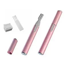Caneta Depiladora Elétrica para Sobrancelha/Rosto / Aparador de Pelo Pequeno e Portátil para Corpo / Depilador Feminino