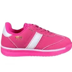 Tênis Infantil Kidy RK70 Elástico Meninas Rosa Pink
