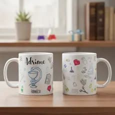 Caneca Personalizada Farmácia Profissão Farmacêutica