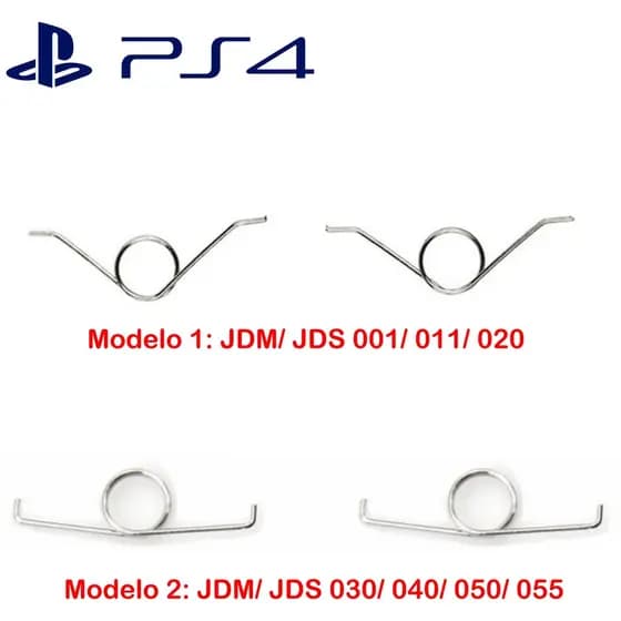 Par de molas dos botões L2 R2 do controle de Playstation 4