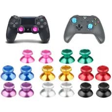 Par de Botões Analógicos de metal para controles de PS4, Xbox One e XBOX Series