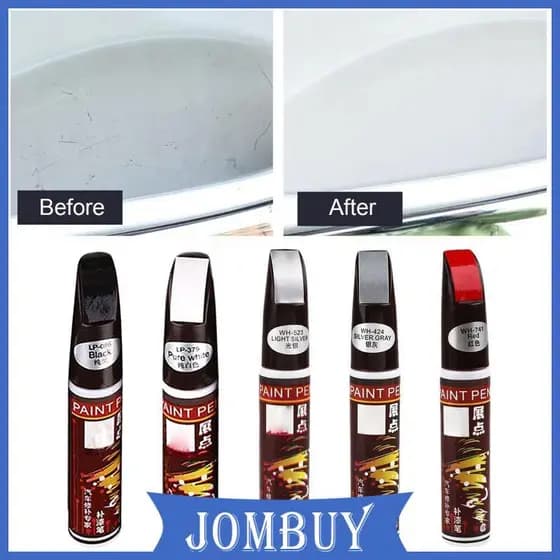 [Jombuy] Pintura De Retoque De Carro , Caneta Removedora De Arranhões Tinta 2 Em 1 , Pequenos , 12 Ml , Fácil De Usar .
