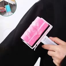 Rolo Tira Pelos Fiapo Cabelo Roupas Lavável Multiuso Emborrachado