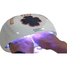 Cabine Profissional Sun L2 Plus 248w P/ Unhas De Gel C/ 45 Leds Uv Bivolt - 2 Mãos Secagem Rápida