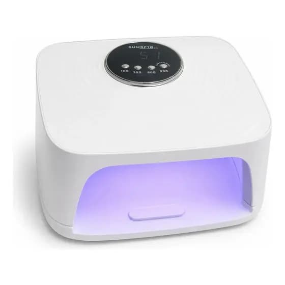 Cabine UV Led Unha Gel Sun SF10 Max 268W 45 Leds Sensor Base Removível