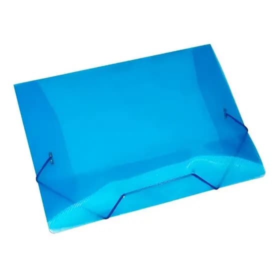 Kit 5 Pastas Plástica Elástico A4 Acp Polipropileno Ofício Escritório Escolar