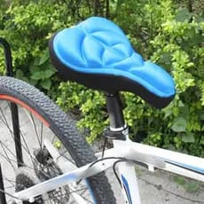 Capa De Assento De Bicicleta Em Gel Absorvente De Choque Ergonômica Para Selim De Ciclo De Longa Duração