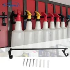 [Dovewill] Rack De Armazenamento De Garrafas De Spray Ferramentas De Lavagem De Carro Uso Conveniente Limpeza Automática