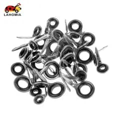 [LAHOMIA] 40 Peças Guias De Anel De Olhos De Vara De Pesca 1.5 Mm 2 2.5 4 Kit De Reparo