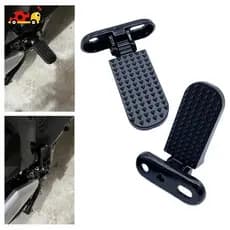 [LAHOMIA] 2 Pedais Traseiros De Bicicleta , Estacas Dobráveis , Apoio Para Os Pés Do Banco Traseiro Da Motocicleta BMX N