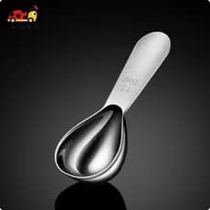 [LAHOMIA] Colher Medidora De Aço Inoxidável 15ml Compacta De Lágrima Para Uso Em Cozinha E Chá