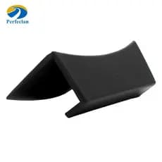 Perfeclan 6 Pçs/Set Mesa De Bilhar Bolso Buraco Forros De Borracha Preta 4 Cantos 2 Forro Lateral Snooker Acessórios De