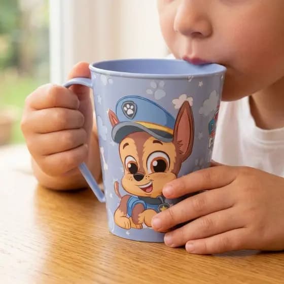 Caneca Disney 360ml Com Alça para Carregar Aniversário Festa Divertida Plasútil