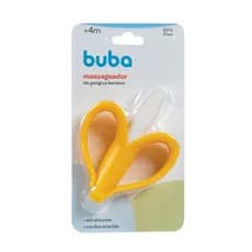 Mordedor Massageador de Gengiva Banana Buba Bebe Silicone