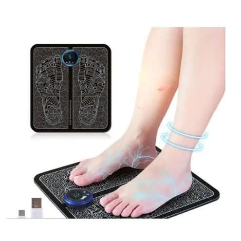 EMS Massageador De Relaxamento Muscular De Pés Recarregável Massagem Foot Massager