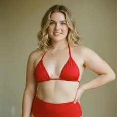 Biquíni Hot Pants Vermelho Feminino P ao GG Moda Praia