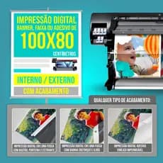 Impressão 100 x 80 cm Lona/ Banner/ Faixa/ Adesivo Aniversário Comércio Personalizado Painel Festa