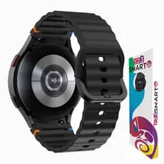 Pulseira Silicone Ridge 3 Cores Compatível com Samsung Galaxy Watch (40mm a 47mm)