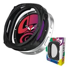 Capa Protetora Emborrachada Sem Película para Samsung Galaxy Watch 8 44mm SM-L330 SM-L335 LTE