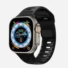 Pulseira de Silicone Mariner Para Iwatch series 44/45/46/Ultra 49mm 38/40/41mm