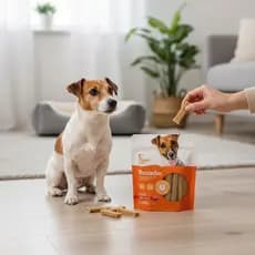 Petisco Boninho Papaya Pets Carne Raças Pequenas 225g 10un
