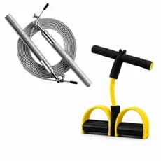 Kit Corda Aço Profissional Tubefit Treino Funcional